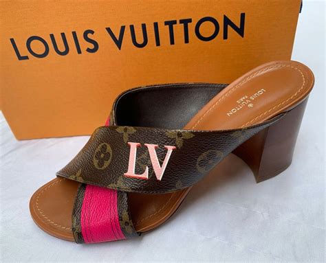 louis vuitton panorama mule|louis vuitton mules.